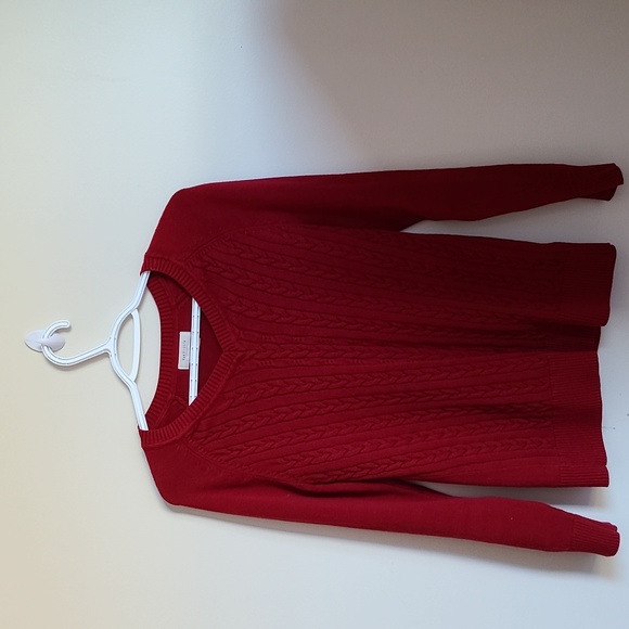 Van Heusen Hot Red Sweater - Picture 1 of 5